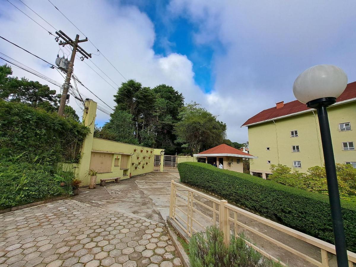 Apartamento Charmoso Com Lareira Campos do Jordão Exterior foto